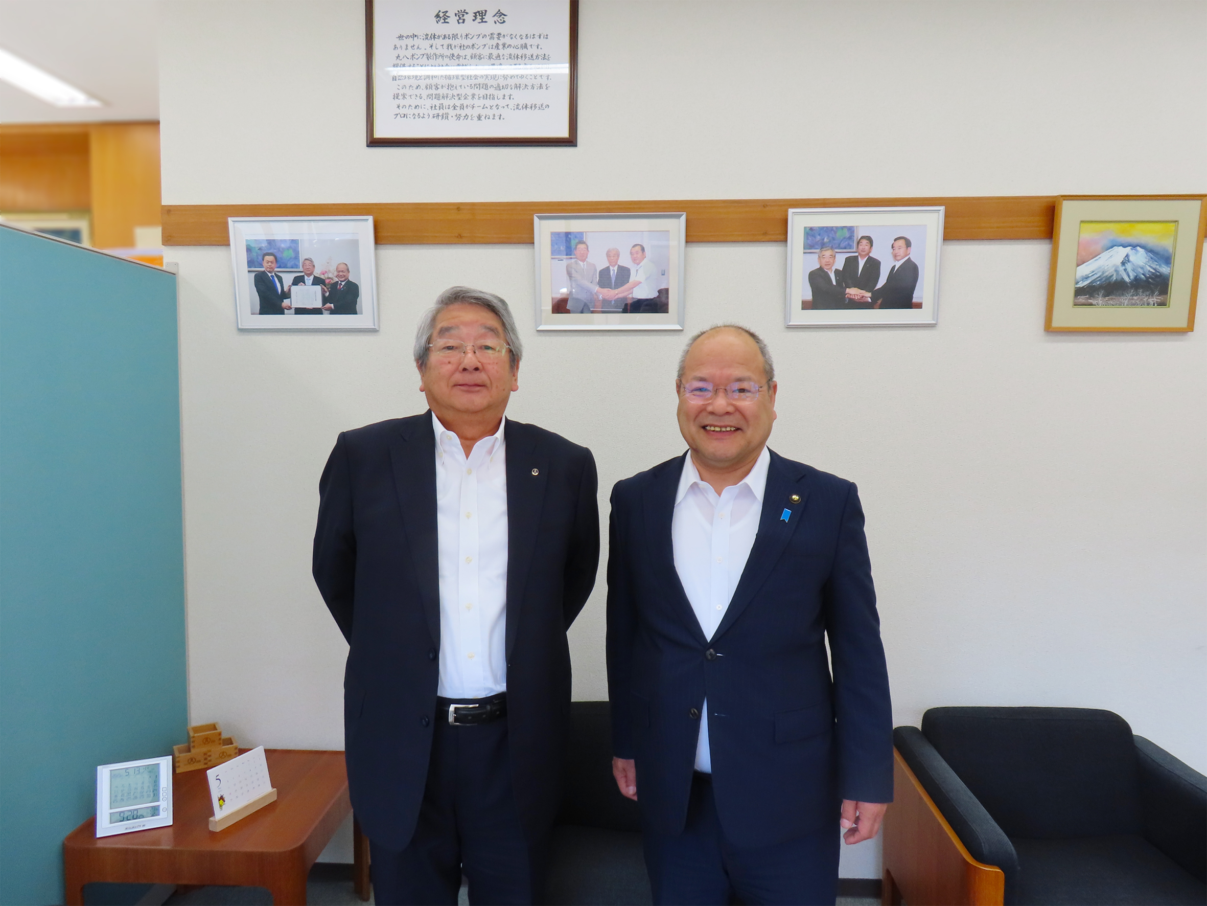 雲南市の石飛市長がご来社されました