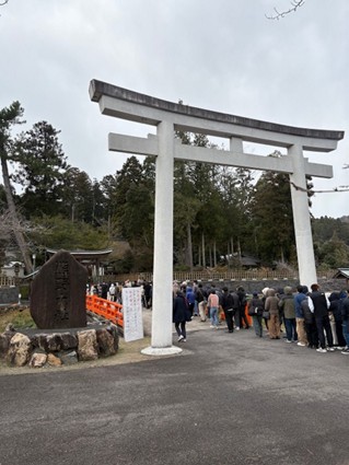 初詣 熊野大社